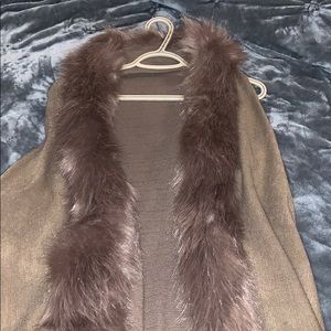 Fur vest
